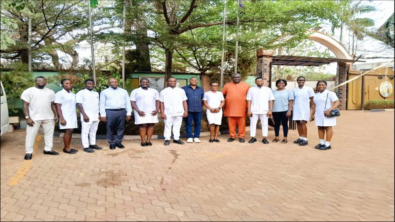 TOP UNIVERSITY OFFICIALS AT THE SUG EXECUTIVES' INAUGURATION AND SWEARING-IN CEREMONY