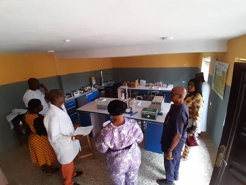 PEACELANDUNI SCHOOL OF NURSING, NUC LABORATORY INSPECTION 