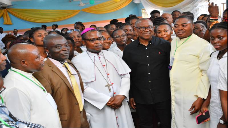HIS EXCELLENCY MR. PETER OBI HONORED AT PEACELAND UNIVERSITY'S MAIDEN INTERNATIONAL CONFERENCE 2024