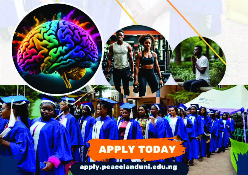 STUDY AT PEACELAND UNIVERSITY ENUGU FOR INTEGRAL HUMAN DEVELOPMENT